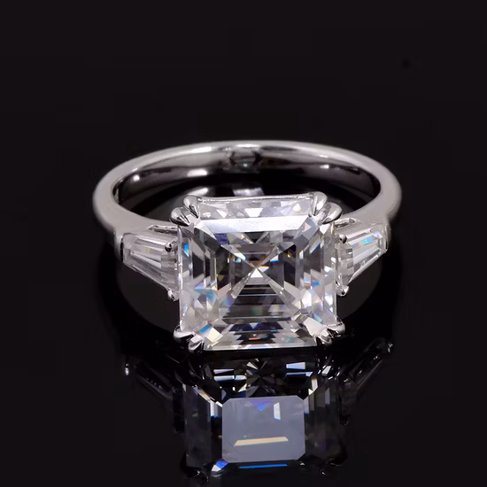 Joyería de moda Joyería de regalo para amantes Latón Chapado en oro de 18 quilates Parejas Anillo de diamantes para matrimonio Anillo de bodas de compromiso Juego de 2 piezas Anillos de oro chapados